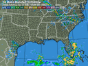 Southeast 24 Hr Rainfall Estimate