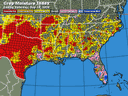 Southeast Crop Moisture Index