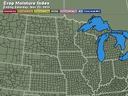 Northcentral Crop Moisture Index