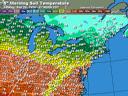 Northeast Soil Temperatures