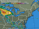 Northeast 24 Hr Rainfall Estimate