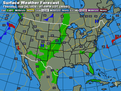 24 Hr Surface Forecast