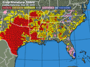 Southeast Crop Moisture Index