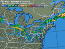 Northeast 24 Hr Rainfall Estimate