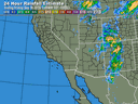Southwest 24 Hr Rainfall Estimate