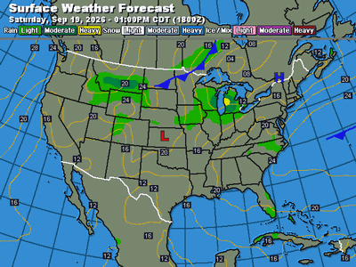 24 Hr Surface Forecast