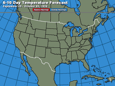 6-10 Day Temp Forecast