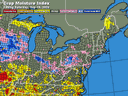 Northeast Crop Moisture Index