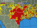 Southcentral Crop Moisture Index