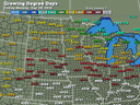 Northcentral Growing Degree Days