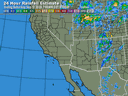 Southwest 24 Hr Rainfall Estimate