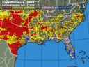 Southeast Crop Moisture Index