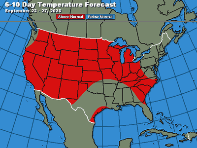 6-10 Day Temp Forecast