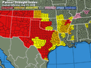 Southcentral Palmer Drought Index