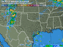Southcentral 24 Hr Rainfall Estimate
