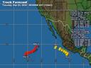 Eastern Pacific Hurricane Track