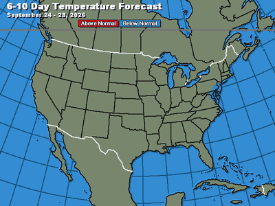 6-10 Day Temp Forecast