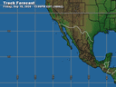 Eastern Pacific Hurricane Track